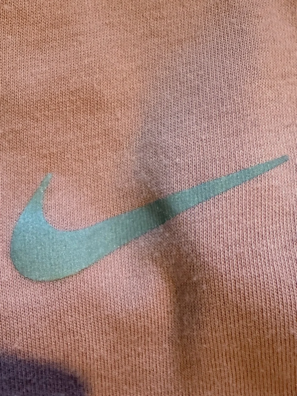 Nike Light Pink Dri-FIT Top with gray Swoosh